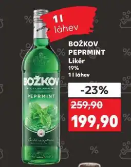 Kaufland Božkov Peprmint nabídka