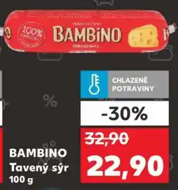 Kaufland Bambino tavený sýr 100 g nabídka