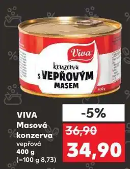 Kaufland VIVA Masová konzerva nabídka