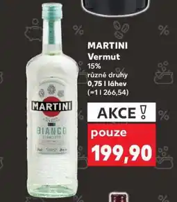 Kaufland Martini Vermut nabídka