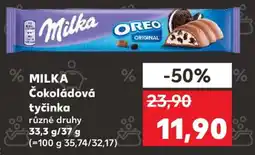Kaufland MILKA Čokoládová tyčinka nabídka