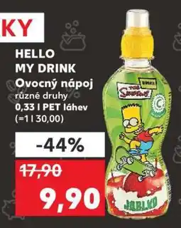Kaufland Hello My Drink nabídka