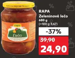 Kaufland RAPA Zeleninové lečo nabídka