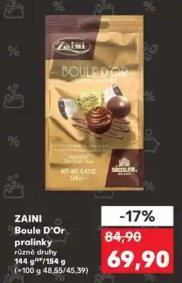 Kaufland ZAINI Boule D’Or pralinky nabídka