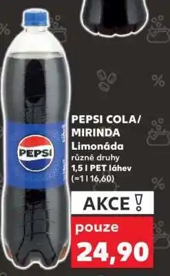 Kaufland PEPSI COLA/MIRINDA nabídka