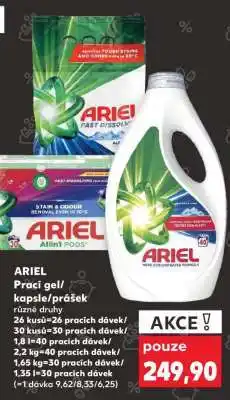 Kaufland ARIEL Prací gel/kapsle/prášek nabídka