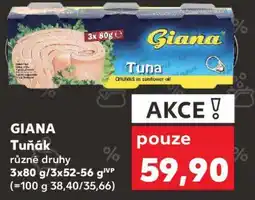 Kaufland Giana Tuňák nabídka