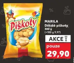 Kaufland MARILA Dětské piškoty 300 g nabídka