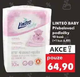 Kaufland LINTEO BABY Přebalovací podložky nabídka