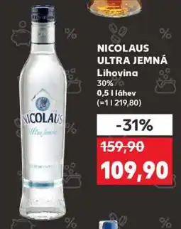 Kaufland Nicolaus Ultra jemná nabídka