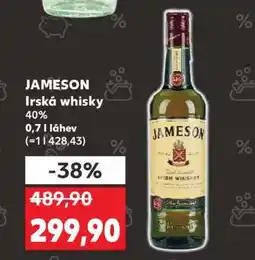 Kaufland Jameson irská whisky nabídka