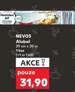 Kaufland NEVOS Alobal nabídka