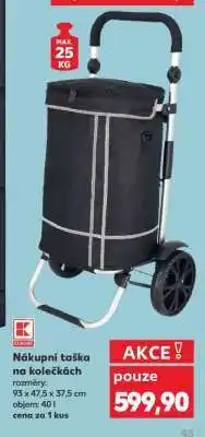 Kaufland NÁKUPNÍ TAŠKA NA KOLEČKÁCH nabídka