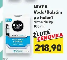 Kaufland NIVEA Voda/Balzám po holení nabídka