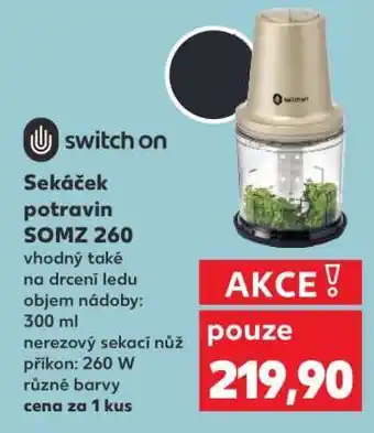 Kaufland Sekáček potravin SOMZ 260 nabídka
