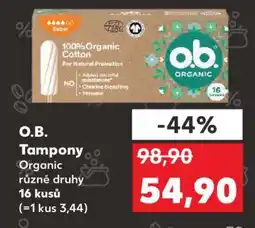 Kaufland o.b. Tampony nabídka