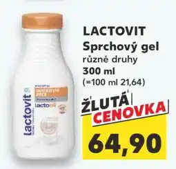 Kaufland Lactovit Sprchový gel nabídka