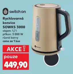 Kaufland Rychlovarná konvice SOWKS 3000 nabídka