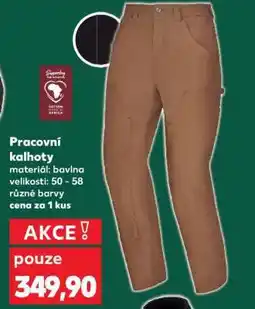 Kaufland PRACOVNÍ KALHOTY nabídka