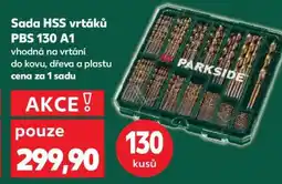 Kaufland Sada HSS vrtáků PBS 130 A1 nabídka