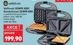 Kaufland Vaflovač SSWM 820/Sendvičovač SSWM 820 nabídka