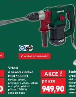 Kaufland Vrtačí a sekací kladivo PBH 1550 C1 nabídka