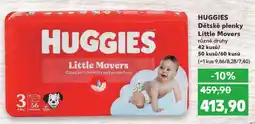 Kaufland HUGGIES Dětské plenky Little Movers nabídka