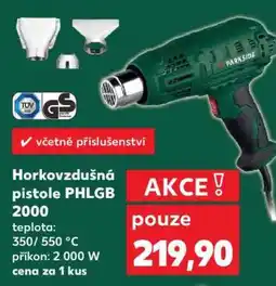 Kaufland Horkovzdušná pistole PHLGB 2000 nabídka