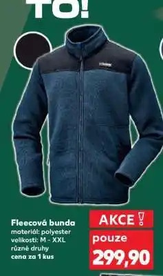 Kaufland Fleecová bunda nabídka