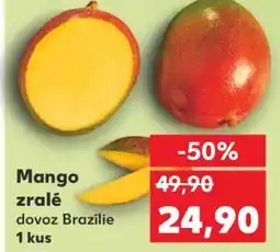Kaufland Mango zralé nabídka