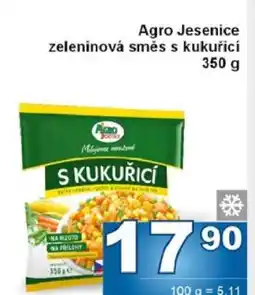 Jip Agro Jesenice zeleninová směs s kukuřicí 350 g nabídka