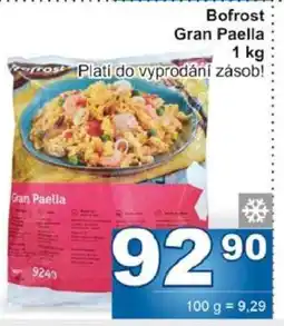 Jip Bofrost gran paella nabídka