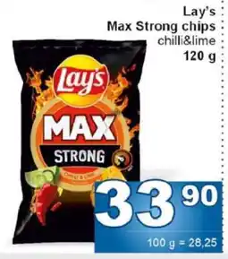 Jip Lay’s max strong chips nabídka