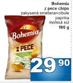 Jip Bohemia z pece chips nabídka