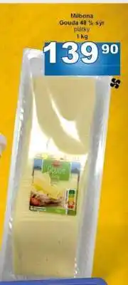 Jip Milbona gouda 48 % sýr plátky nabídka