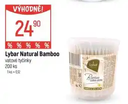 Globus Lybar Natural Bamboo vatové tyčinky nabídka