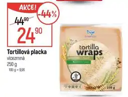 Globus Tortillová placka vícezrnná nabídka
