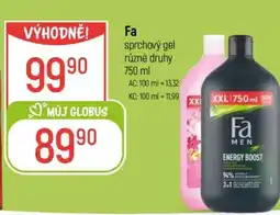 Globus Fa sprchový gel různé druhy 750 ml nabídka