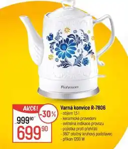 Globus Varná konvice R-7806 nabídka