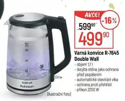 Globus Varná konvice R-7645 Double Wall nabídka