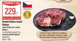 Globus Hovězí kližka s kostí Globus nabídka