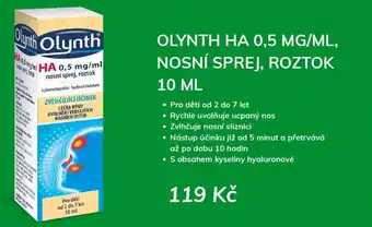 Olynth HA 0,5 mg/ml, nosní sprej, roztok