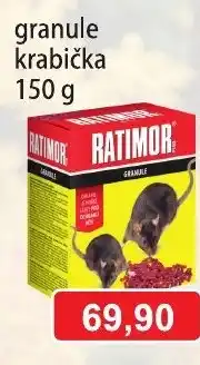 Fortel RATIMOR granule krabička nabídka