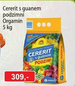 Fortel Cererit s guanem podzimní Orgamin nabídka