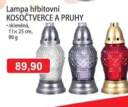 Fortel Lampa hřbitovní Kosočtverce a pruhy nabídka