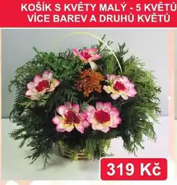 Fortel Košík s květy malý nabídka