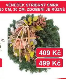 Fortel Věneček stříbrný smrk nabídka