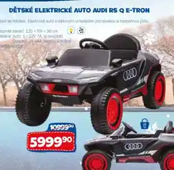 Sparkys Dětské elektrické auto audi RS Q E-tron nabídka