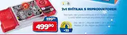 Sparkys 2v1 svítilna s reproduktorem nabídka