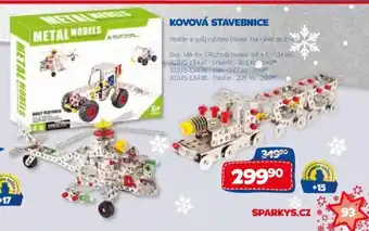 Sparkys Kovová stavebnice nabídka